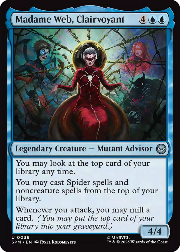 Madame Web, Clairvoyant [Marvel's Spider-Man] | I Want That Stuff Brandon