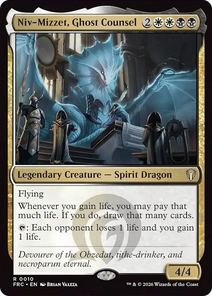 Niv-Mizzet, Ghost Counsel [Reality Fracture Commander] | I Want That Stuff Brandon