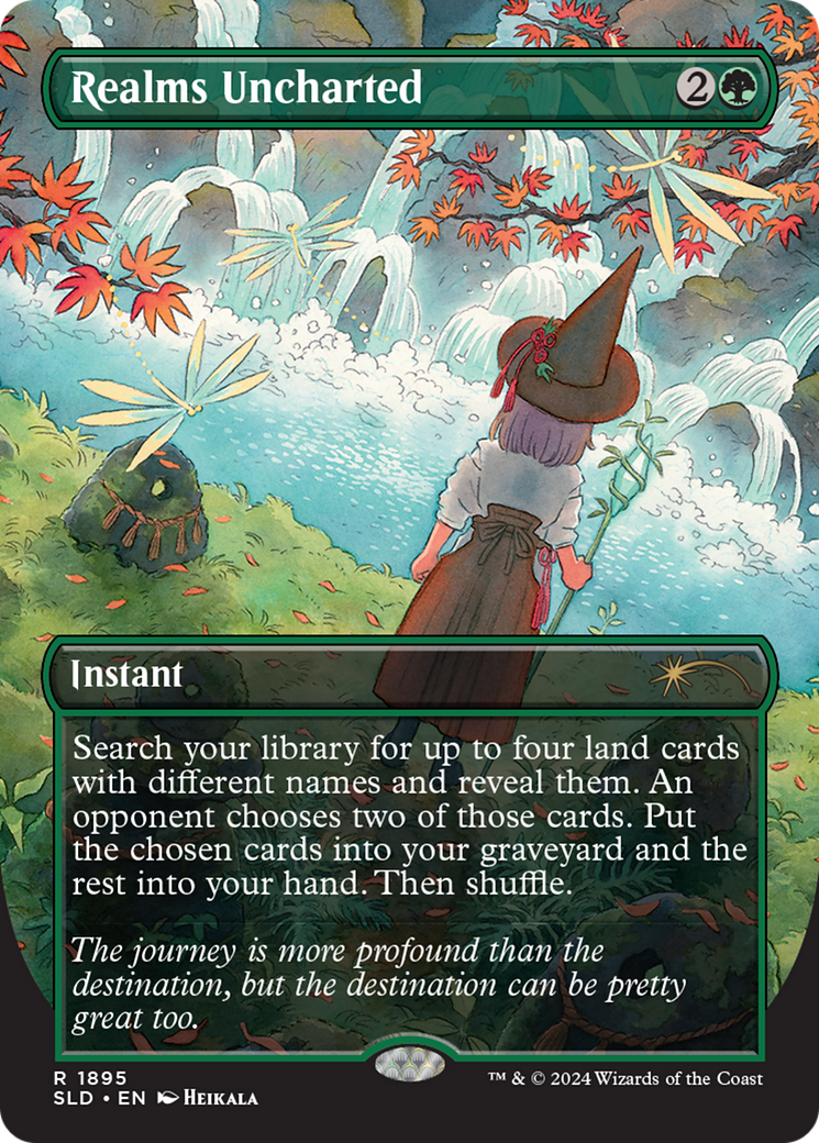 Realms Uncharted (Rainbow Foil) [Secret Lair Drop Series] | I Want That Stuff Brandon