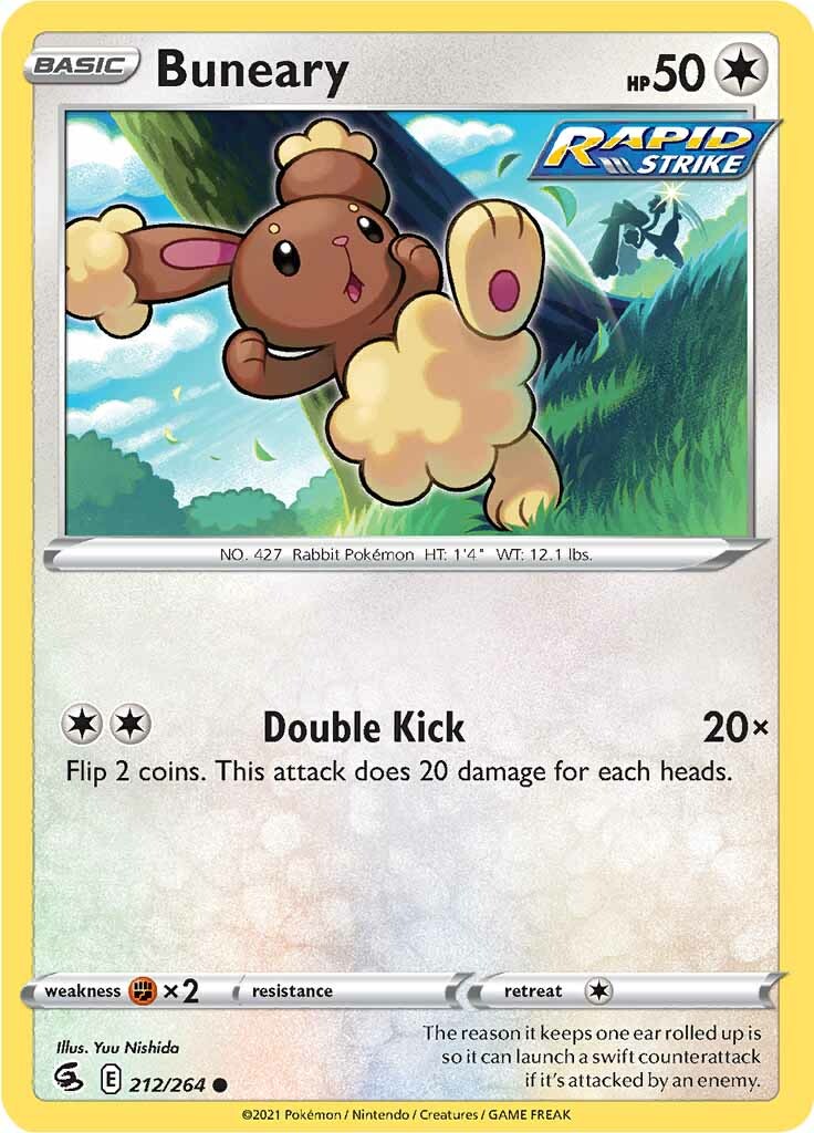 Buneary (212/264) [Sword & Shield: Fusion Strike] | I Want That Stuff Brandon