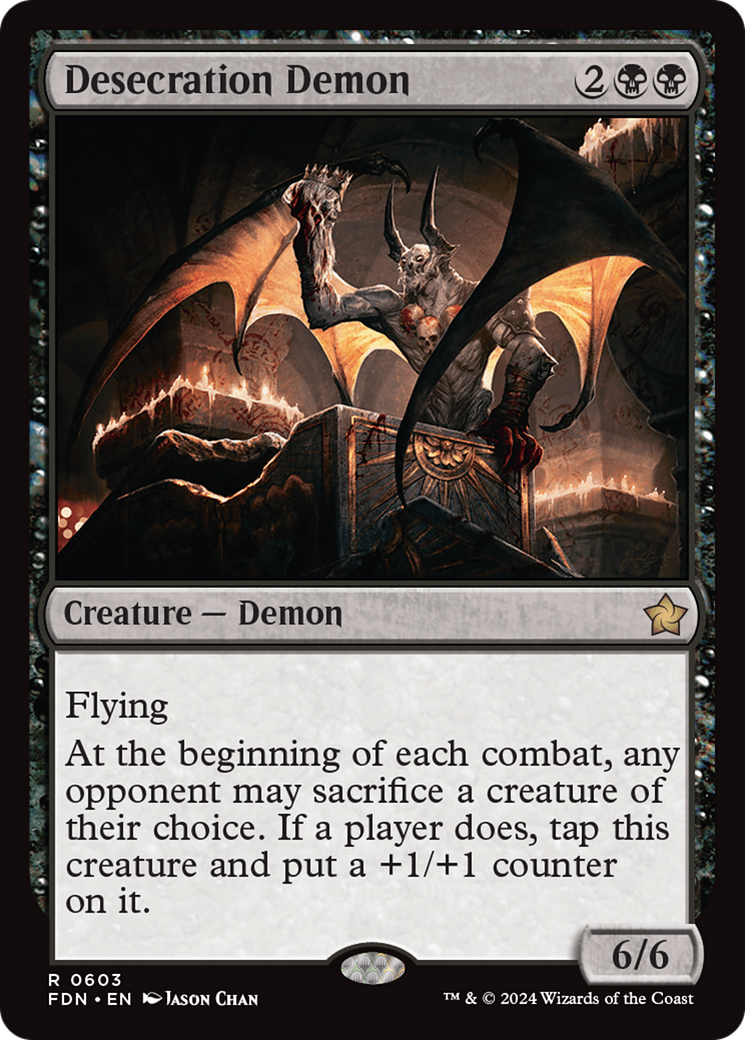 Desecration Demon [Foundations] | I Want That Stuff Brandon