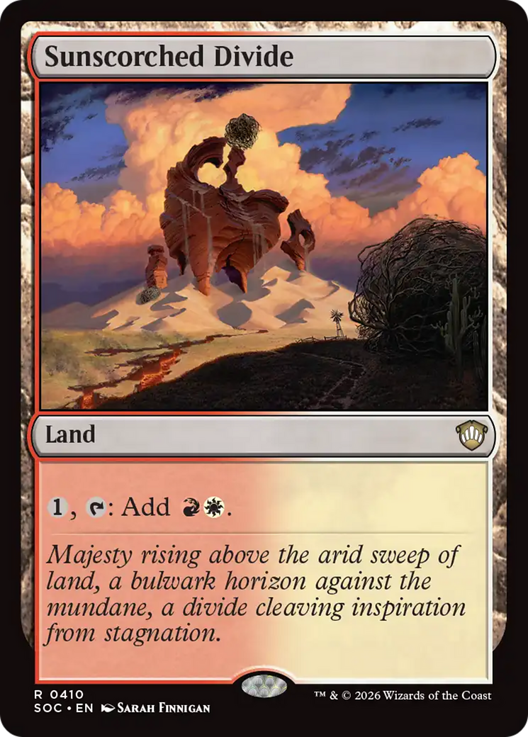 Sunscorched Divide [Secrets of Strixhaven Commander] | I Want That Stuff Brandon