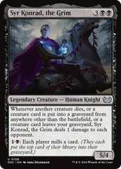 Syr Konrad, the Grim [Duskmourn: House of Horror Commander] | I Want That Stuff Brandon