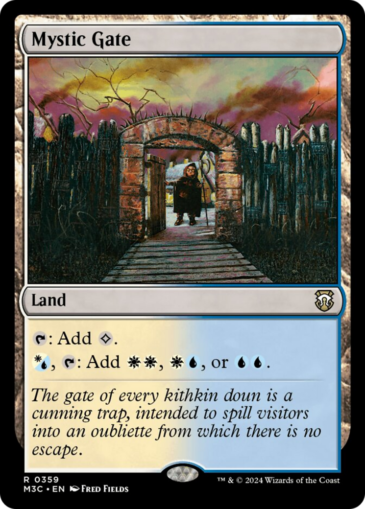 Mystic Gate (Ripple Foil) [Modern Horizons 3 Commander] | I Want That Stuff Brandon