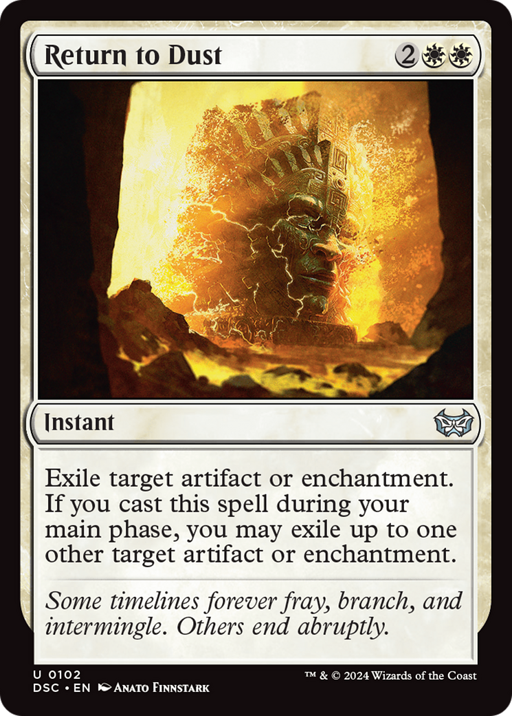 Return to Dust [Duskmourn: House of Horror Commander] | I Want That Stuff Brandon
