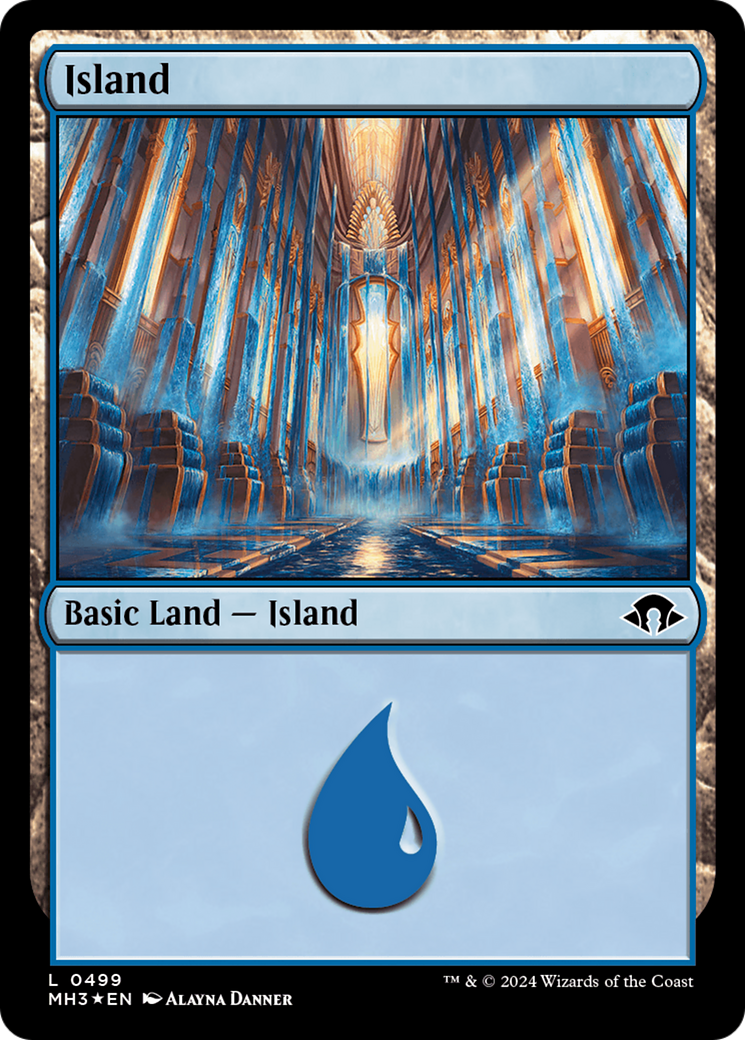 Island (0499) (Ripple Foil) [Modern Horizons 3] | I Want That Stuff Brandon