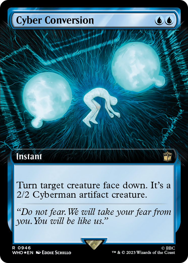Cyber Conversion (Extended Art) (Surge Foil) [Doctor Who] | I Want That Stuff Brandon