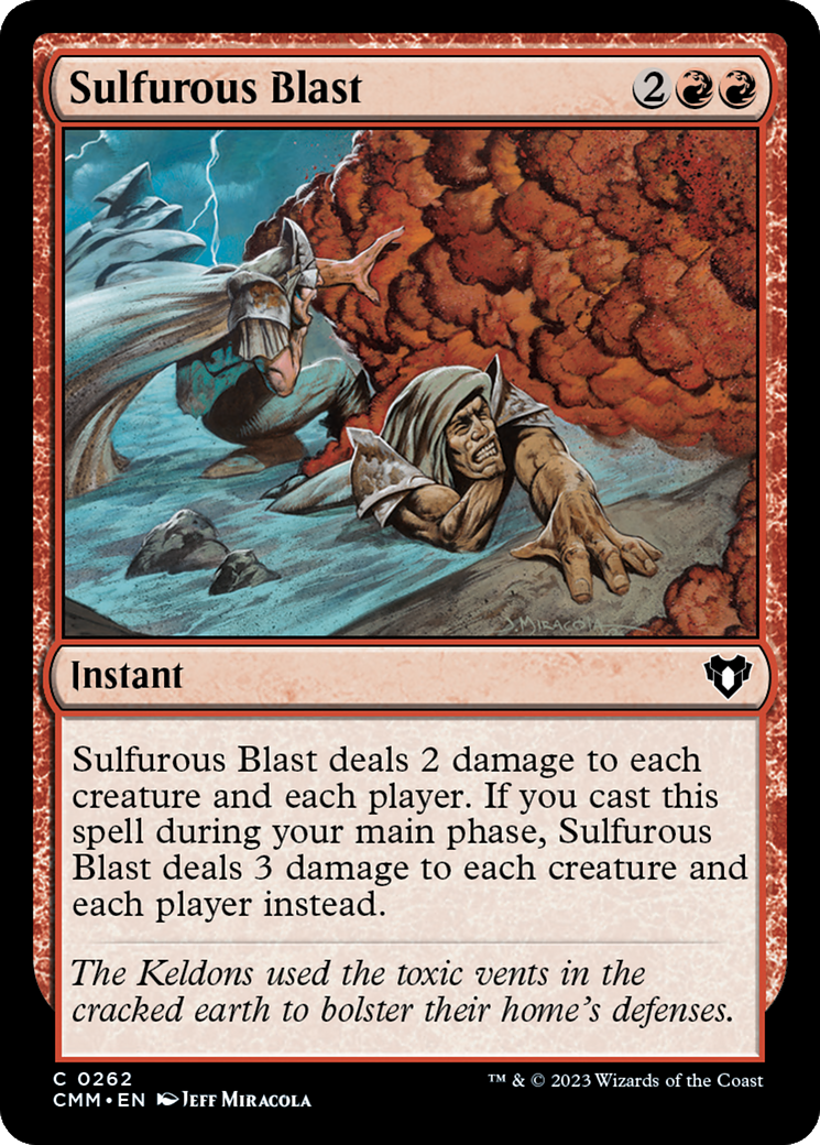 Sulfurous Blast [Commander Masters] | I Want That Stuff Brandon