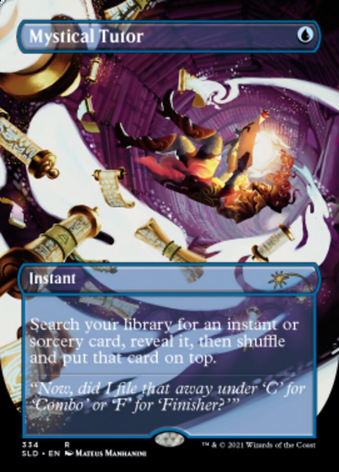 Mystical Tutor (Borderless) [Secret Lair Drop Series] | I Want That Stuff Brandon