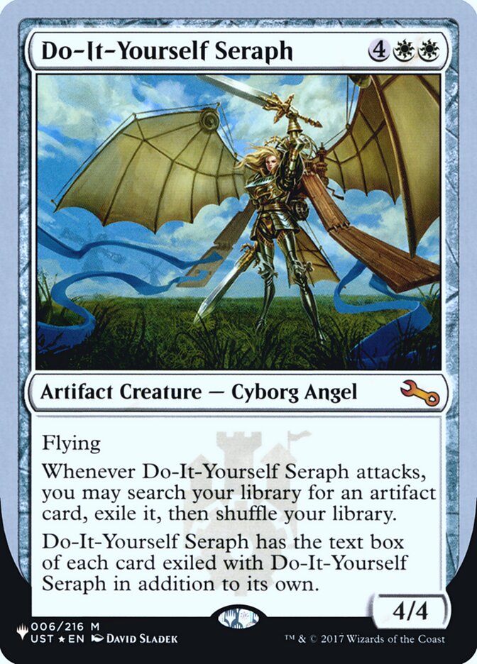 Do-It-Yourself Seraph (Unfinity Foil Edition) [The List] | I Want That Stuff Brandon