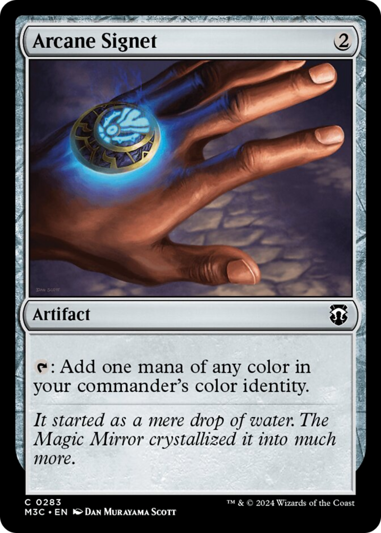 Arcane Signet (Ripple Foil) [Modern Horizons 3 Commander] | I Want That Stuff Brandon