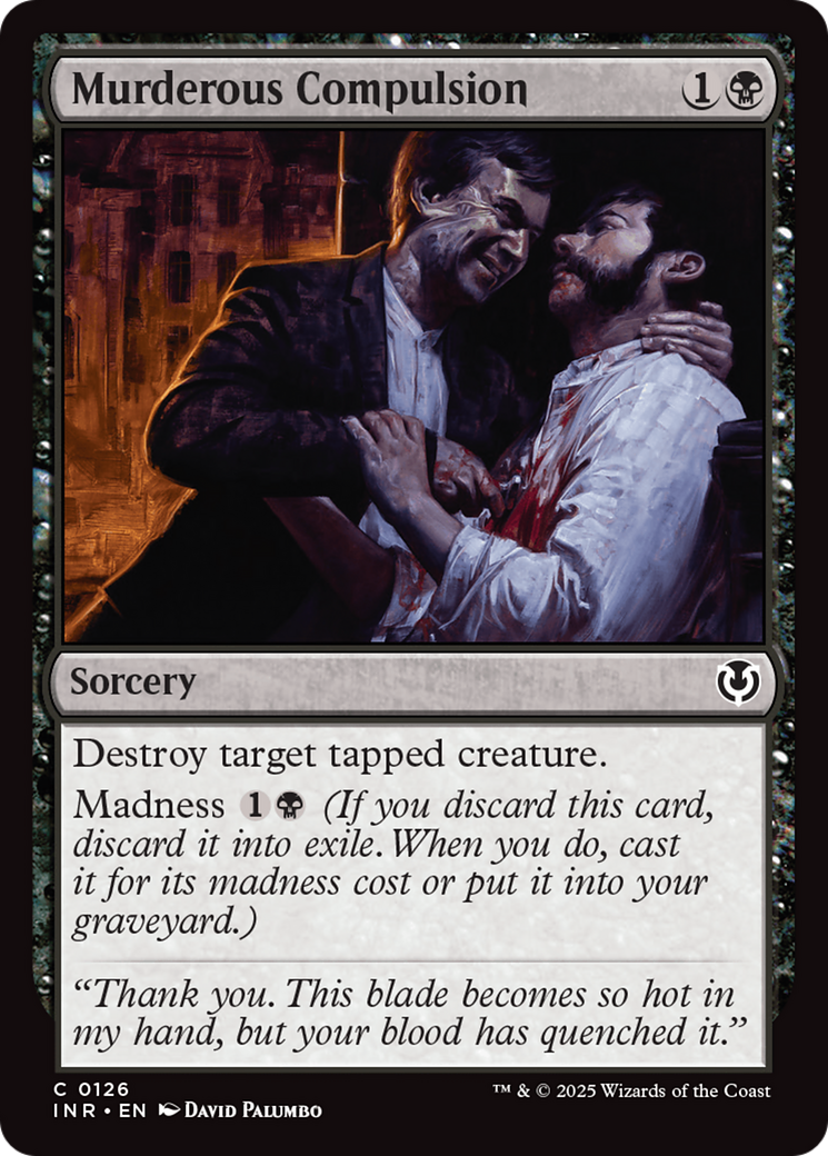 Murderous Compulsion [Innistrad Remastered] | I Want That Stuff Brandon