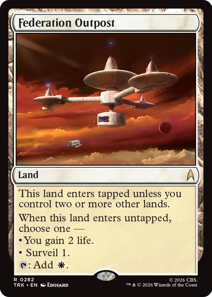 Federation Outpost [Star Trek] | I Want That Stuff Brandon