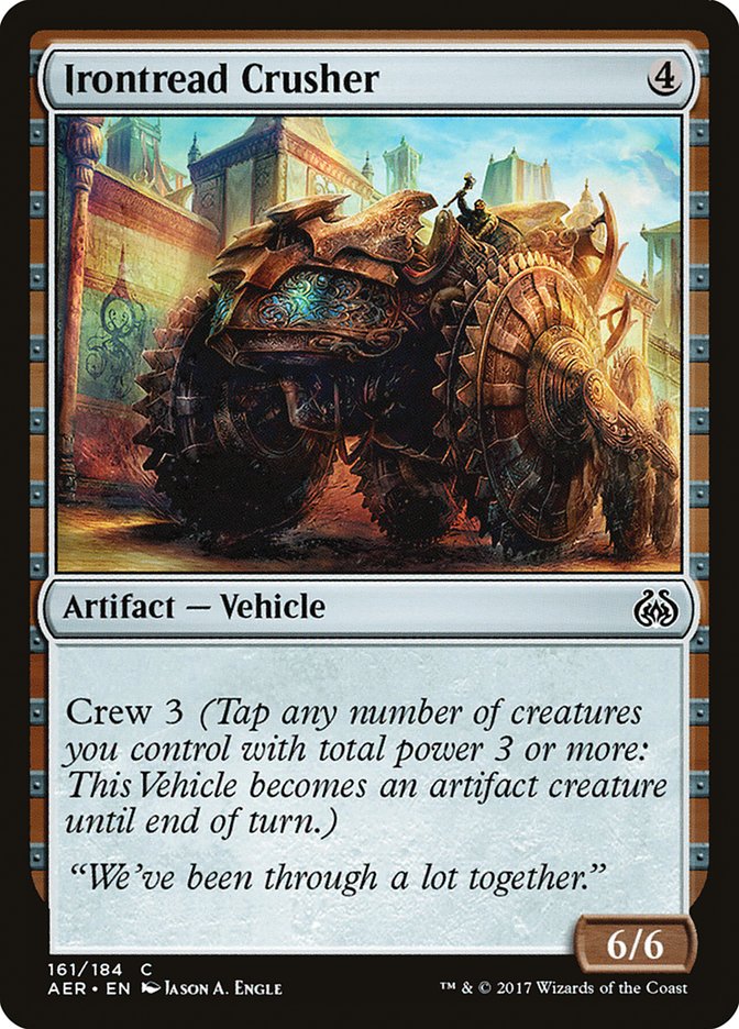 Irontread Crusher [Aether Revolt] | I Want That Stuff Brandon