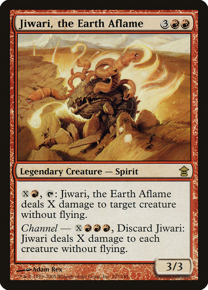 Jiwari, the Earth Aflame [Saviors of Kamigawa] | I Want That Stuff Brandon