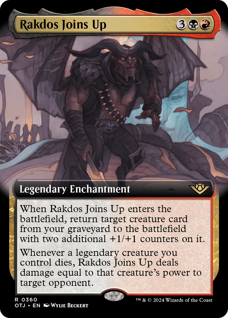 Rakdos Joins Up (Extended Art) [Outlaws of Thunder Junction] | I Want That Stuff Brandon