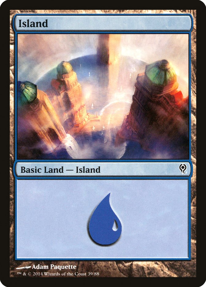 Island (39) [Duel Decks: Jace vs. Vraska] | I Want That Stuff Brandon