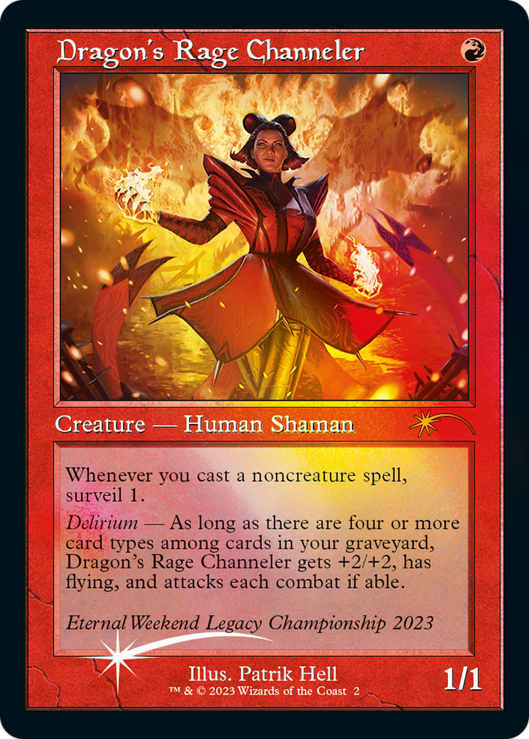 Dragon's Rage Channeler (Retro Frame) [MagicFest 2023] | I Want That Stuff Brandon