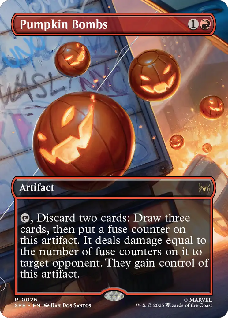 Pumpkin Bombs (Borderless) [Marvel's Spider-Man: Eternal-Legal] | I Want That Stuff Brandon