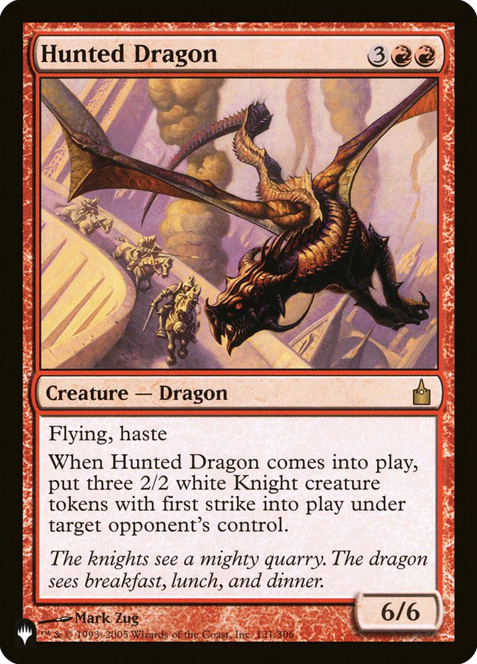 Hunted Dragon [The List] | I Want That Stuff Brandon