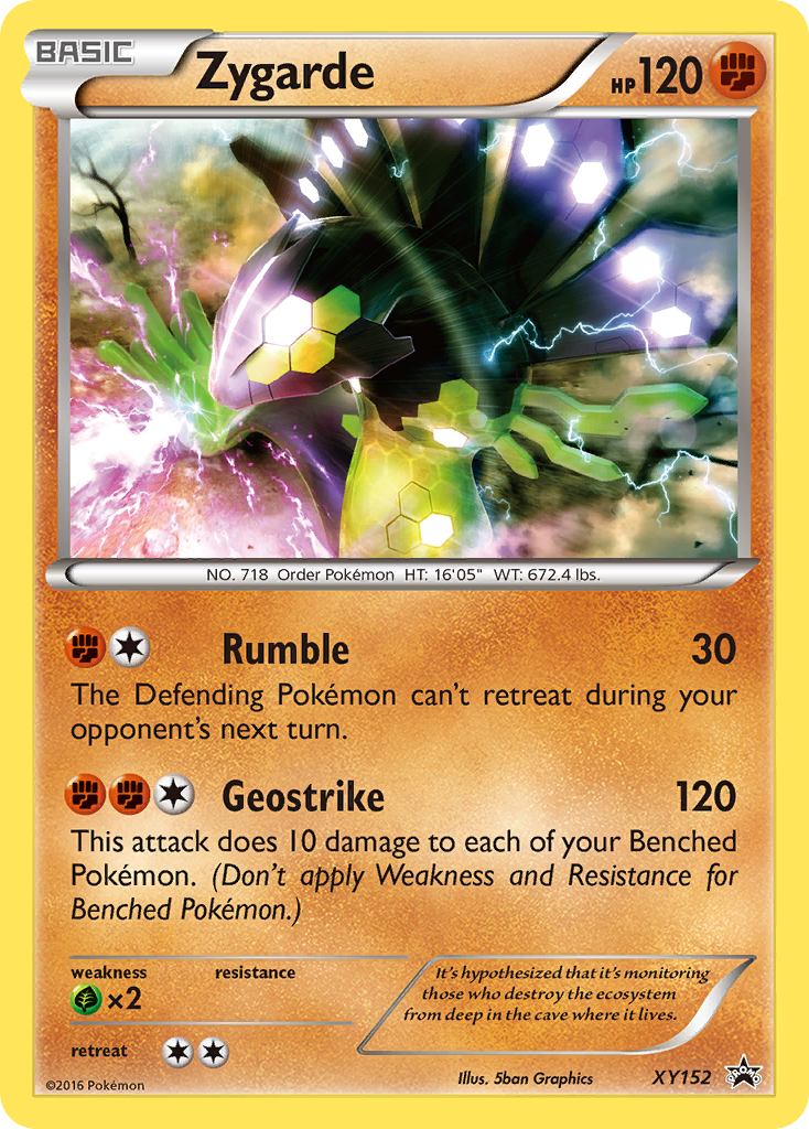 Zygarde (XY152) [XY: Black Star Promos] | I Want That Stuff Brandon