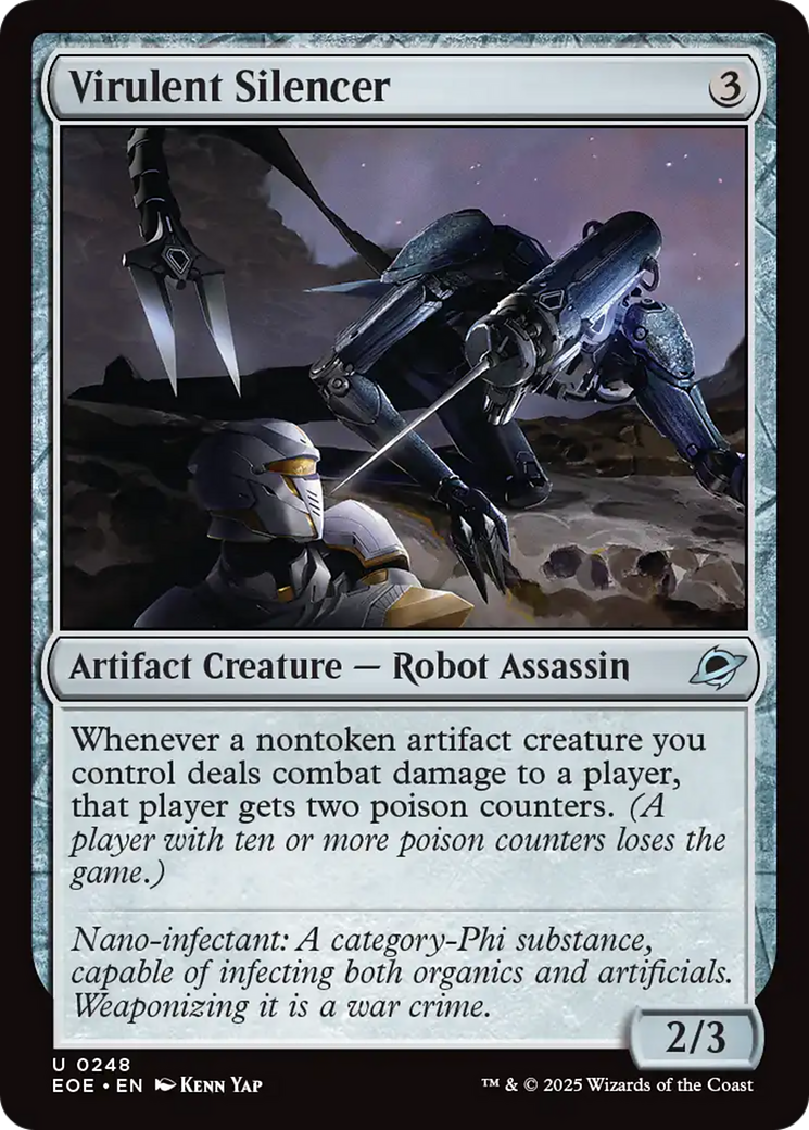 Virulent Silencer [Edge of Eternities] | I Want That Stuff Brandon