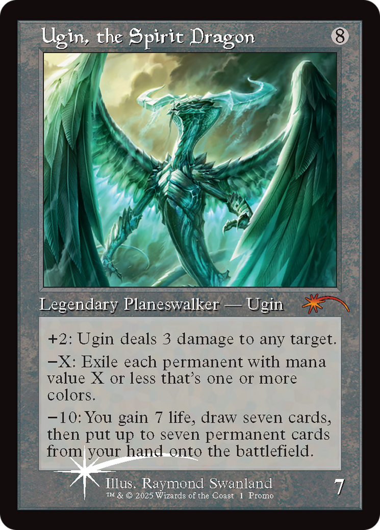 Ugin, the Spirit Dragon (Retro Frame) [Secret Lair Drop Series] | I Want That Stuff Brandon