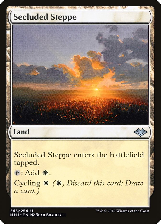 Secluded Steppe [Modern Horizons] | I Want That Stuff Brandon