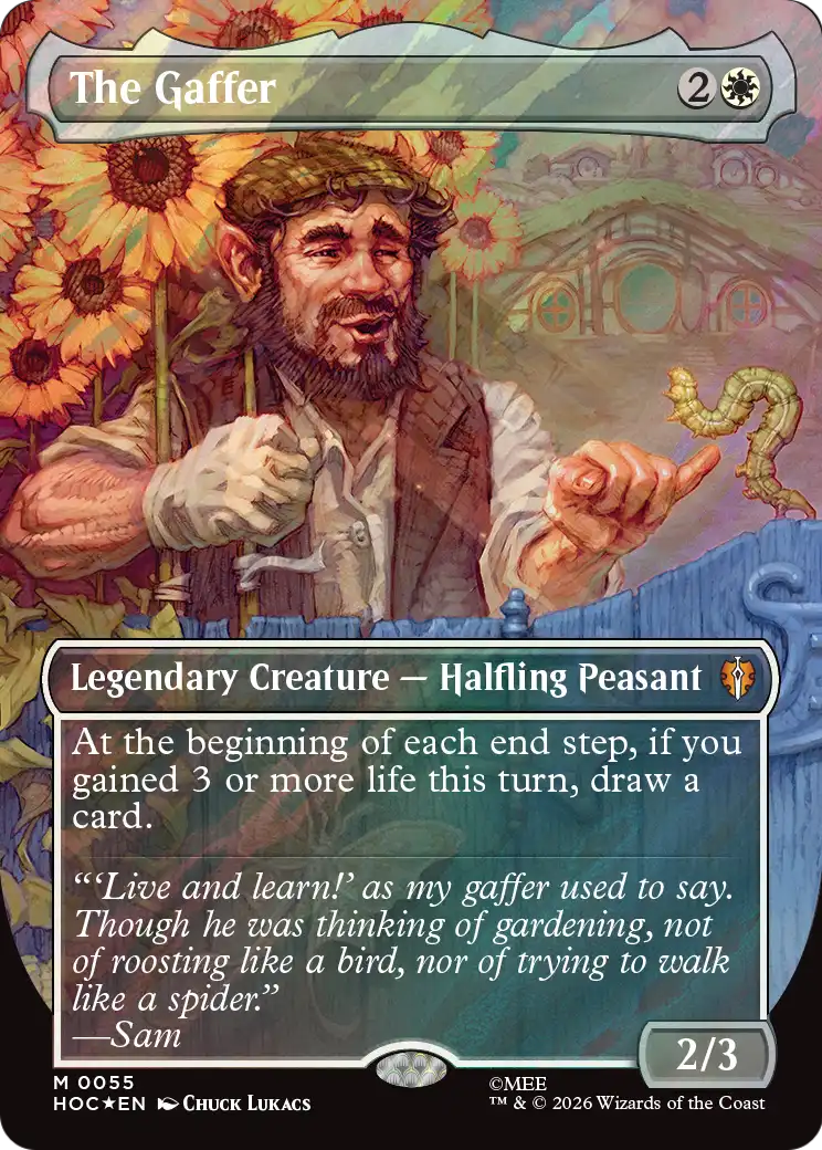 The Gaffer (Borderless) (Surge Foil) [The Hobbit: Eternal-Legal] | I Want That Stuff Brandon