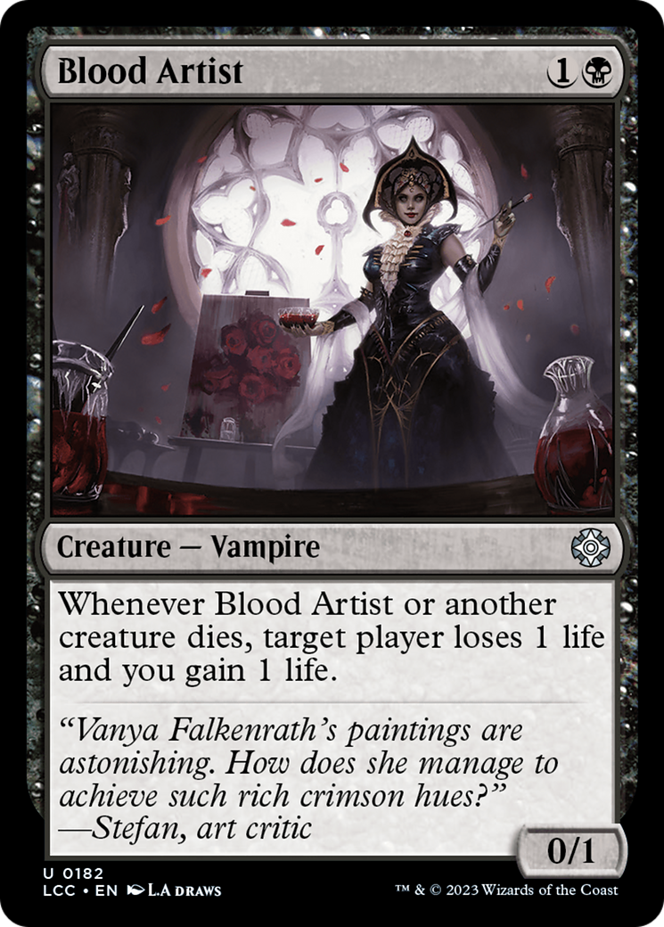 Blood Artist [The Lost Caverns of Ixalan Commander] | I Want That Stuff Brandon