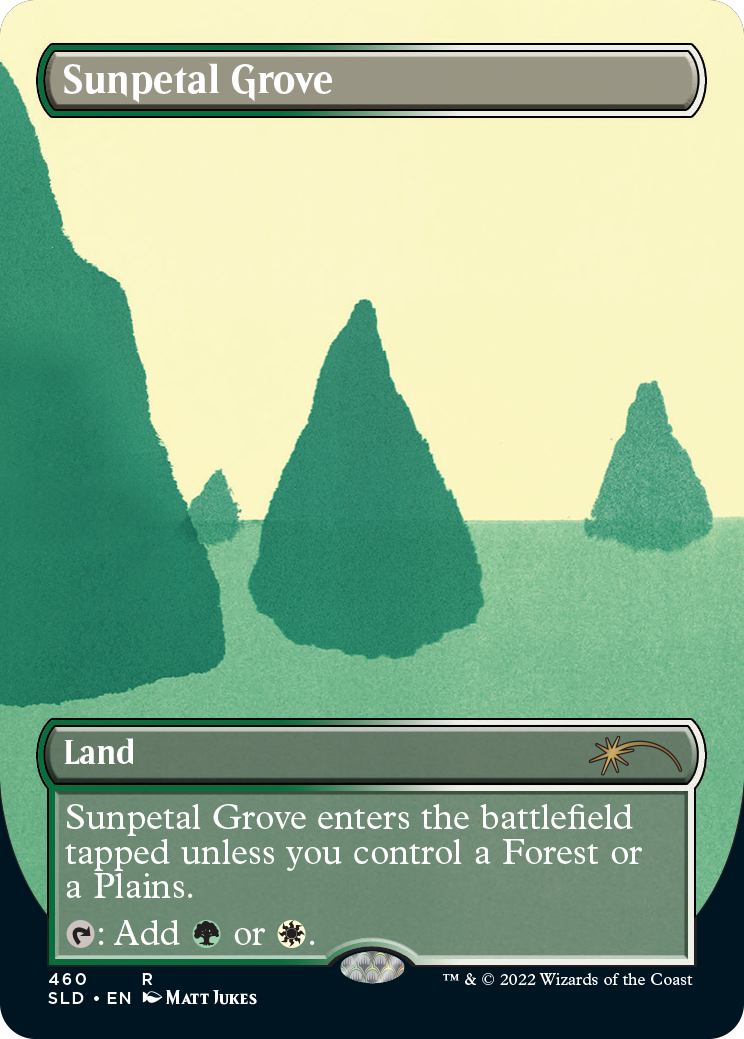 Sunpetal Grove (Borderless) [Secret Lair Drop Series] | I Want That Stuff Brandon
