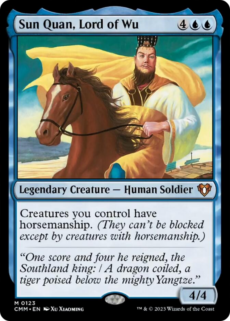 Sun Quan, Lord of Wu [Commander Masters] | I Want That Stuff Brandon