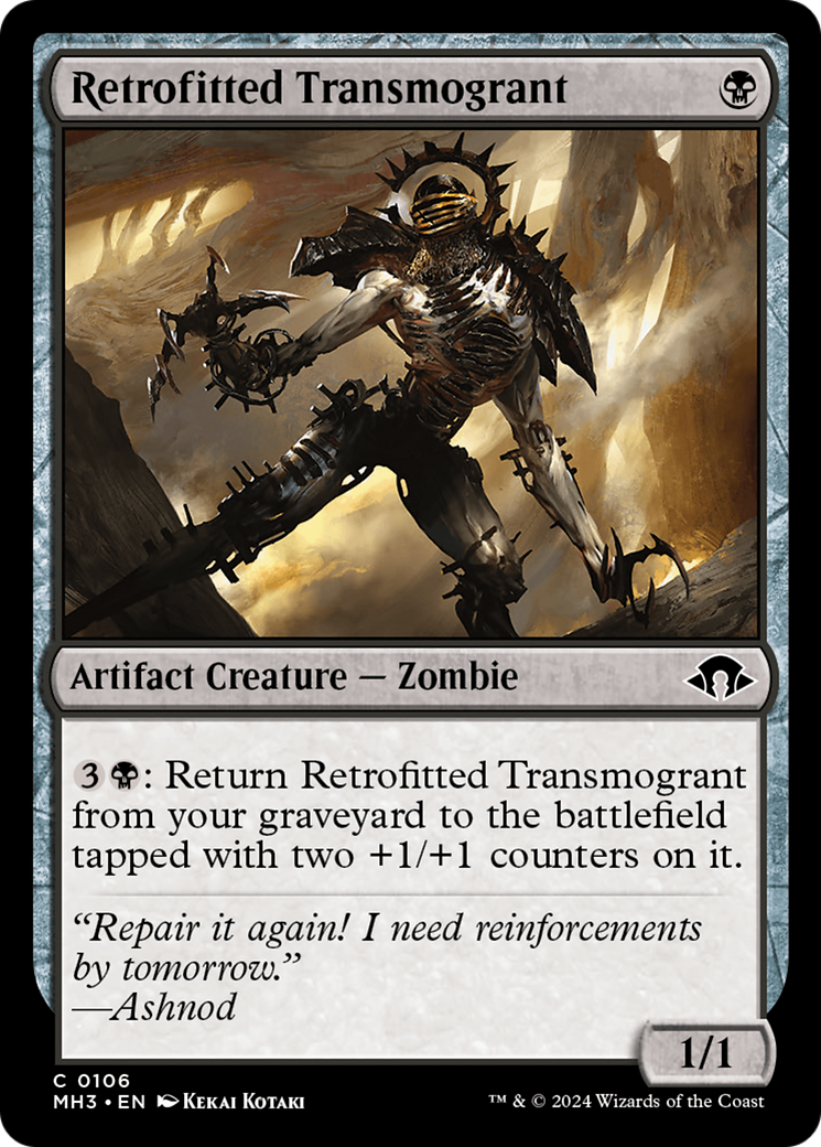 Retrofitted Transmogrant [Modern Horizons 3] | I Want That Stuff Brandon