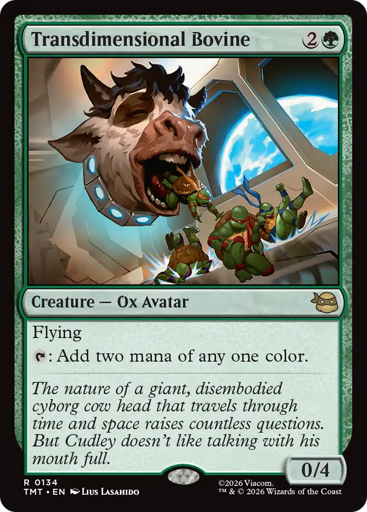 Transdimensional Bovine [Teenage Mutant Ninja Turtles] | I Want That Stuff Brandon