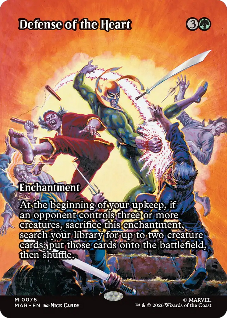 Defense of the Heart (Borderless) [Marvel Universe: Eternal-Legal] | I Want That Stuff Brandon