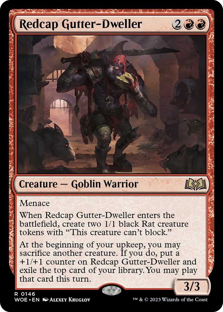 Redcap Gutter-Dweller [Wilds of Eldraine] | I Want That Stuff Brandon