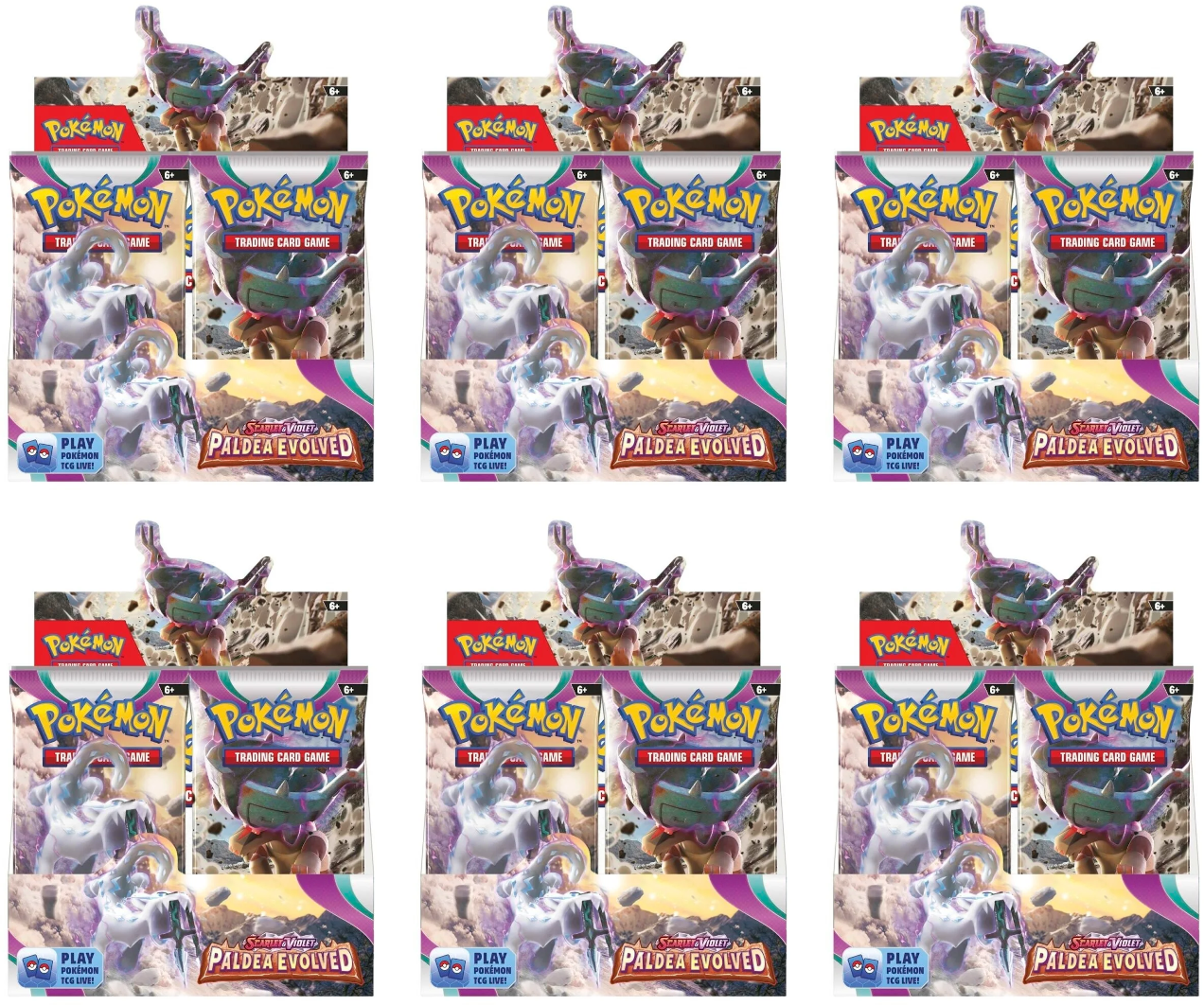 Scarlet & Violet: Paldea Evolved - Booster Box Case | I Want That Stuff Brandon