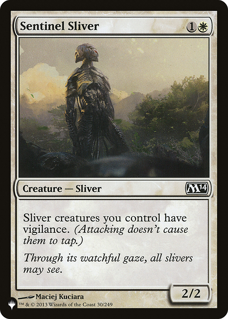 Sentinel Sliver [The List Reprints] | I Want That Stuff Brandon