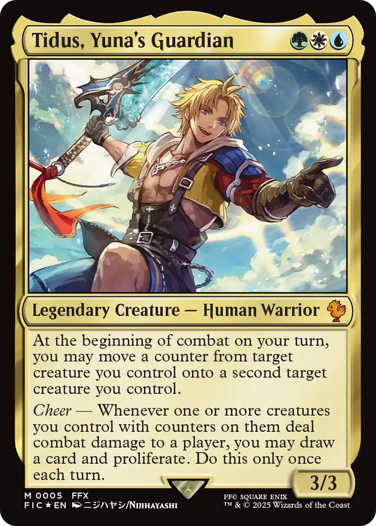 Tidus, Yuna's Guardian [FINAL FANTASY Commander] | I Want That Stuff Brandon