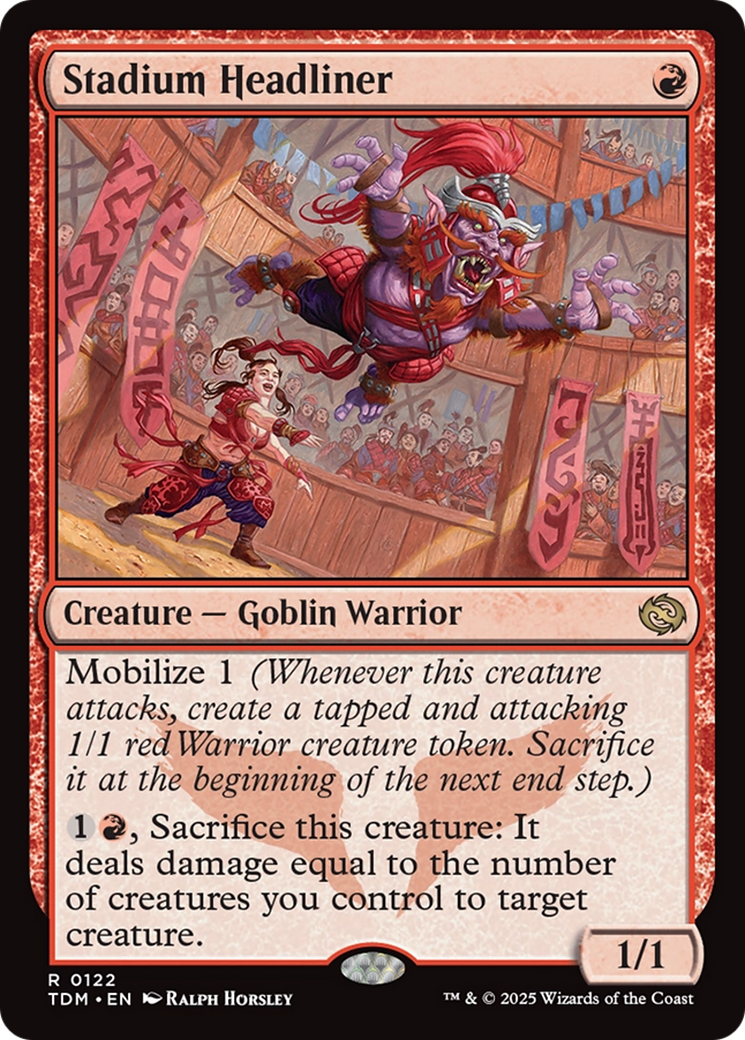Stadium Headliner [Tarkir: Dragonstorm] | I Want That Stuff Brandon