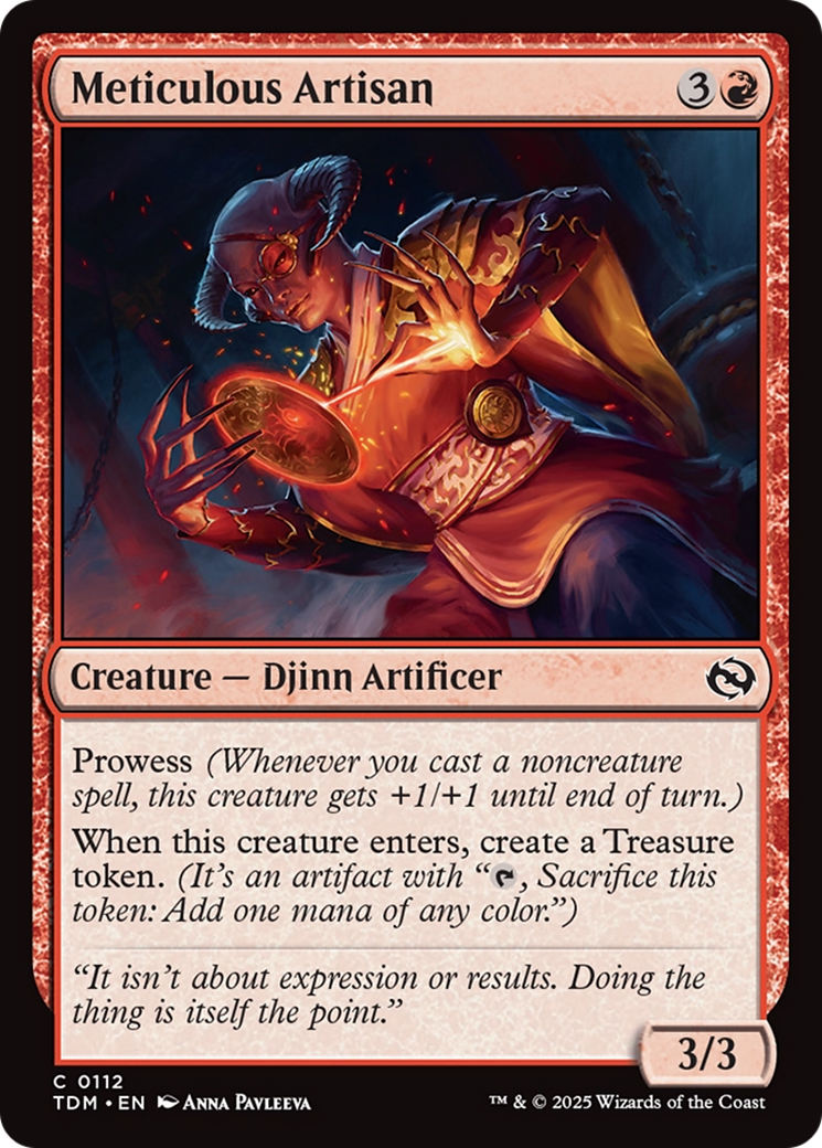 Meticulous Artisan [Tarkir: Dragonstorm] | I Want That Stuff Brandon
