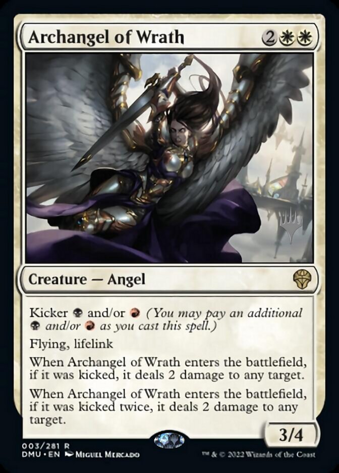 Archangel of Wrath (Promo Pack) [Dominaria United Promos] | I Want That Stuff Brandon