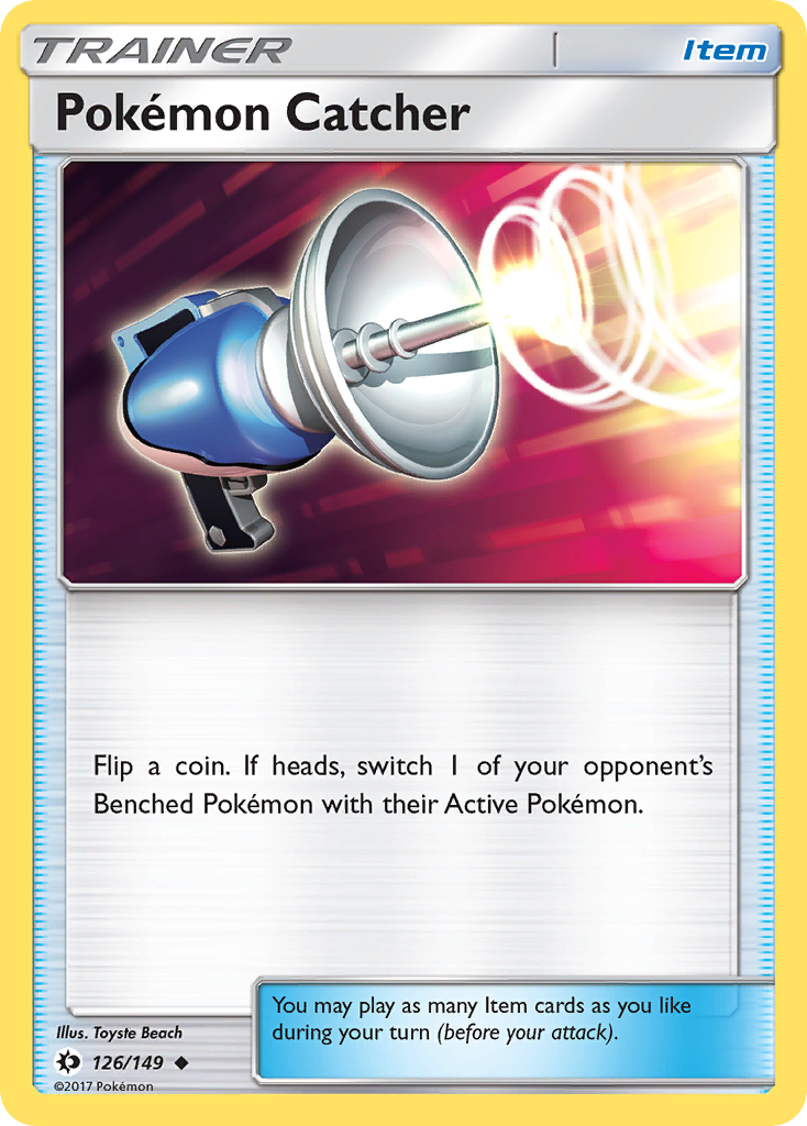 Pokemon Catcher (126/149) [Sun & Moon: Base Set] | I Want That Stuff Brandon