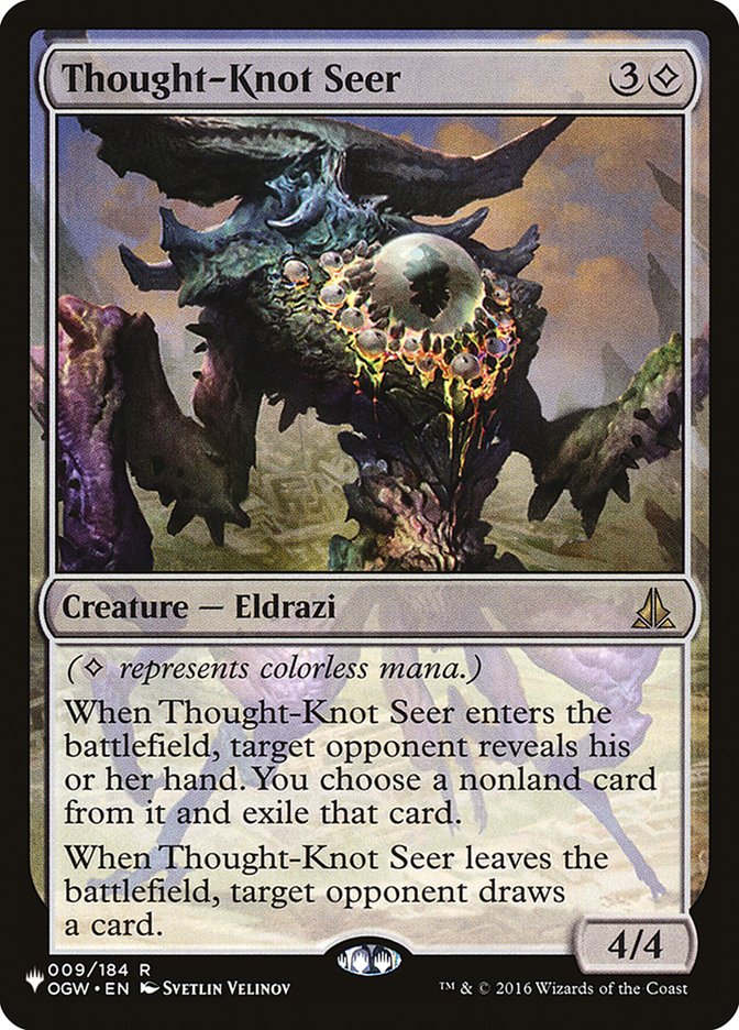 Thought-Knot Seer [The List] | I Want That Stuff Brandon