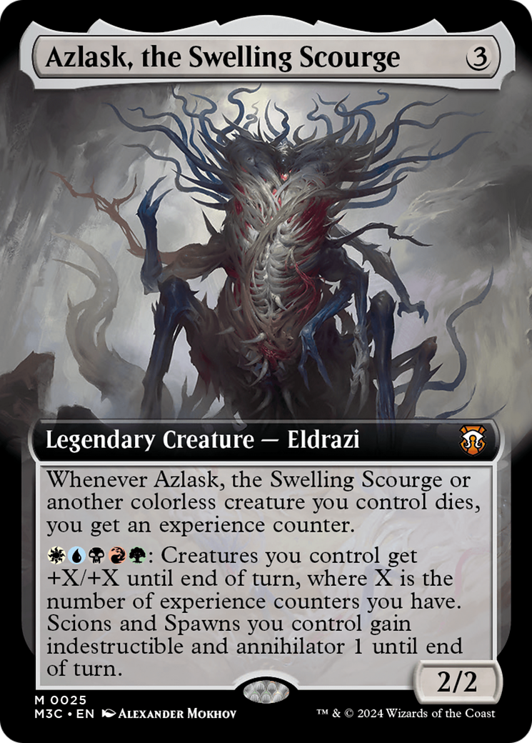 Azlask, the Swelling Scourge (Extended Art) [Modern Horizons 3 Commander] | I Want That Stuff Brandon