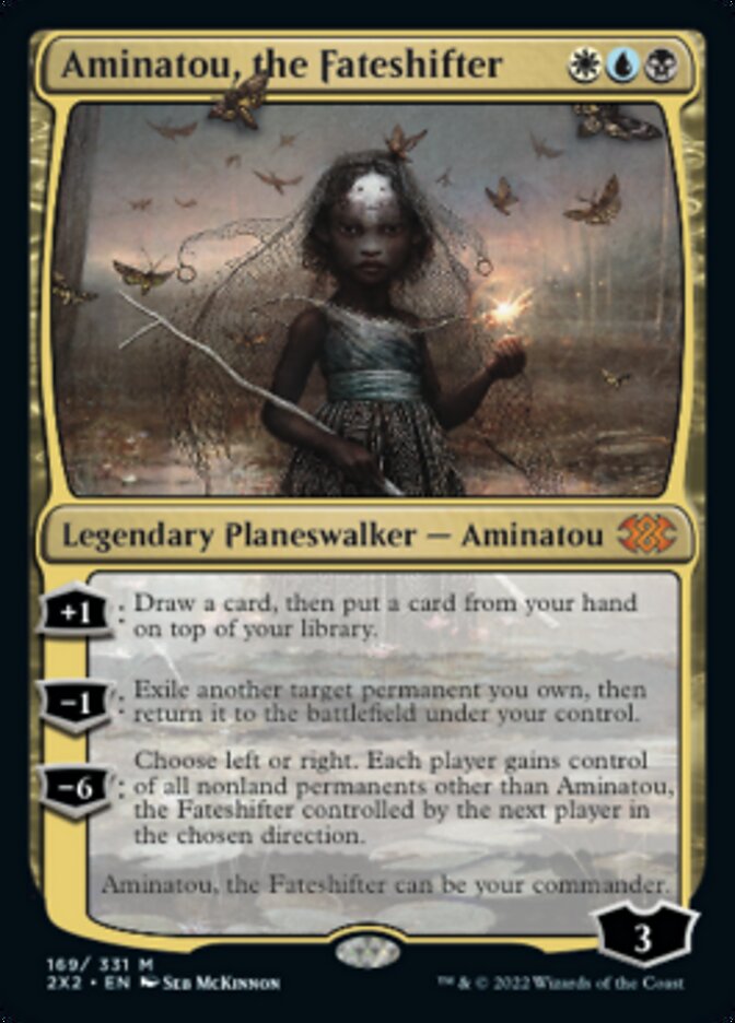 Aminatou, the Fateshifter [Double Masters 2022] | I Want That Stuff Brandon