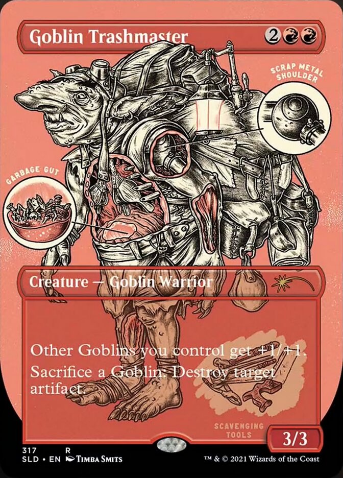 Goblin Trashmaster (Borderless) [Secret Lair Drop Series] | I Want That Stuff Brandon