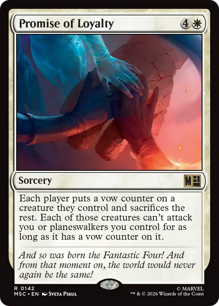 Promise of Loyalty [Marvel Super Heroes Commander] | I Want That Stuff Brandon