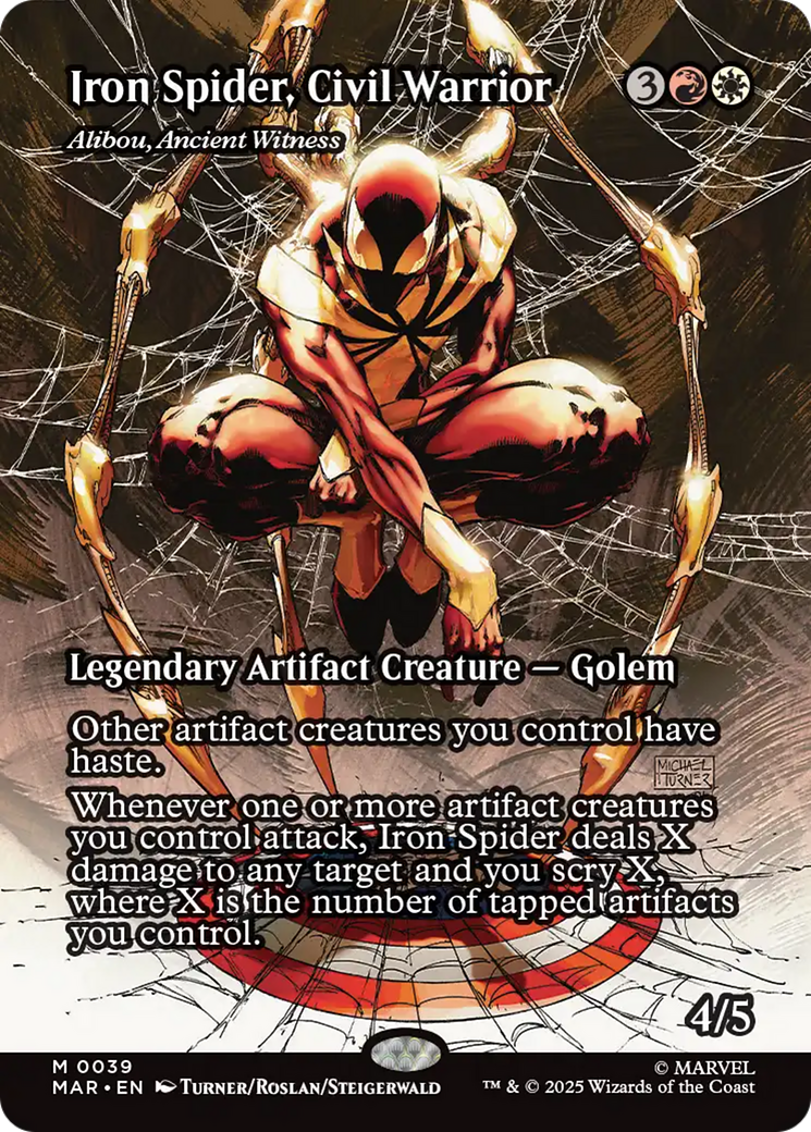 Iron Spider, Civil Warrior - Alibou, Ancient Witness [Marvel's Spider-Man: Eternal-Legal] | I Want That Stuff Brandon