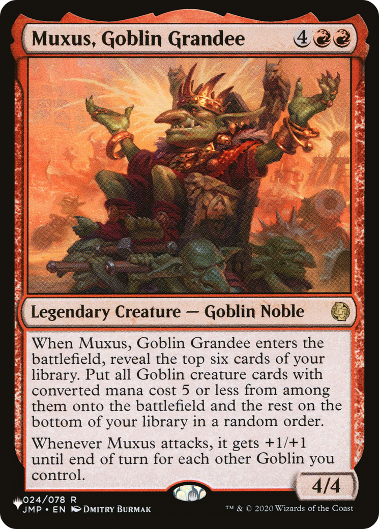 Muxus, Goblin Grandee [The List] | I Want That Stuff Brandon